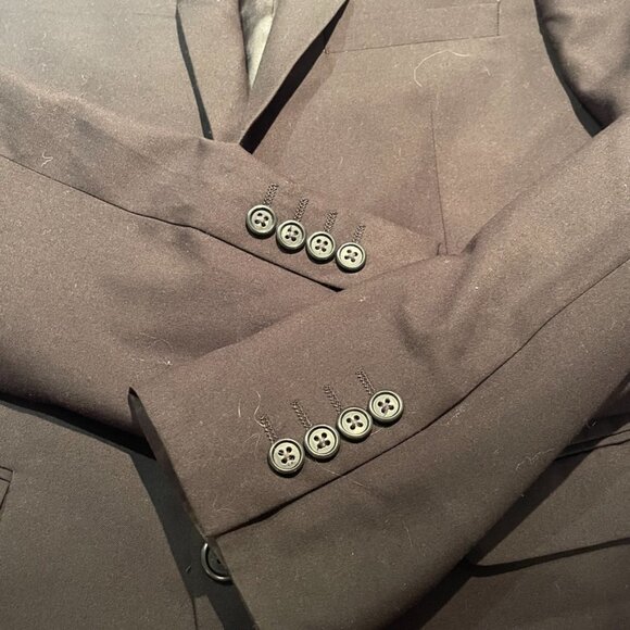 Men's slim jacket blazer black size S/34L? - Picture 5 of 16